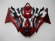 R6 08-16 Motorrad Verkleidungen - Rot Schwarz R6 08-16 Motorrad Verkleidungen - Rot Schwarz