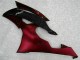 R6 08-16 Motorrad Vollverkleidung - Rot Schwarz R6 08-16 Motorrad Vollverkleidung - Rot Schwarz