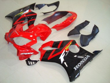 CBR 600 F4i 04-07 Motorrad Verkleidungen - Rot Schwarz Rot Tail
