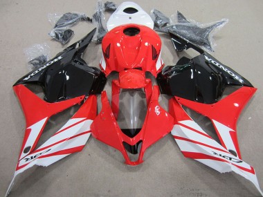 CBR 600 RR 09-12 Motorrad Verkleidungen - Rot Schwarz Weiß