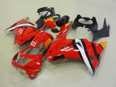 ZX 250R 08-12 Motorrad Verkleidung - Rot Schwarz