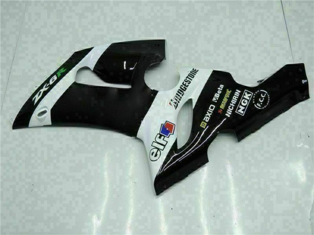 ZX6R 05-06 Motorrad Verkleidung - Rot Schwarz