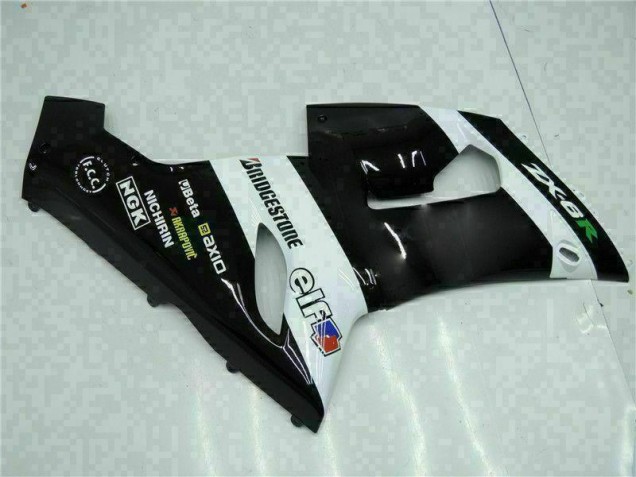 ZX6R 05-06 Motorrad Verkleidung - Rot Schwarz