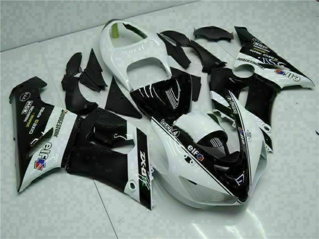 ZX6R 05-06 Motorrad Verkleidung - Rot Schwarz