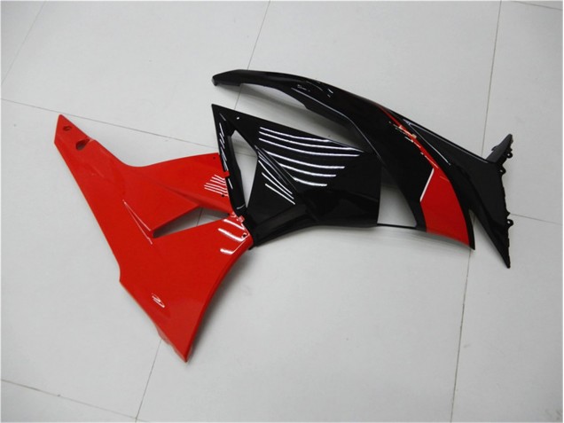 ZX6R 09-12 Motorrad Verkleidungen - Rot Schwarz ZX6R 09-12 Motorrad Verkleidungen - Rot Schwarz