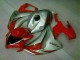 CBR 1000 RR 08-11 Motorrad Verkleidung - Rot Silber CBR 1000 RR 08-11 Motorrad Verkleidung - Rot Silber