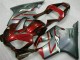 CBR 600 F4i 01-03 Motorrad Verkleidungen - Rot Silber CBR 600 F4i 01-03 Motorrad Verkleidungen - Rot Silber