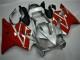CBR 600 F4i 01-03 Motorrad Vollverkleidung - Rot Silber CBR 600 F4i 01-03 Motorrad Vollverkleidung - Rot Silber