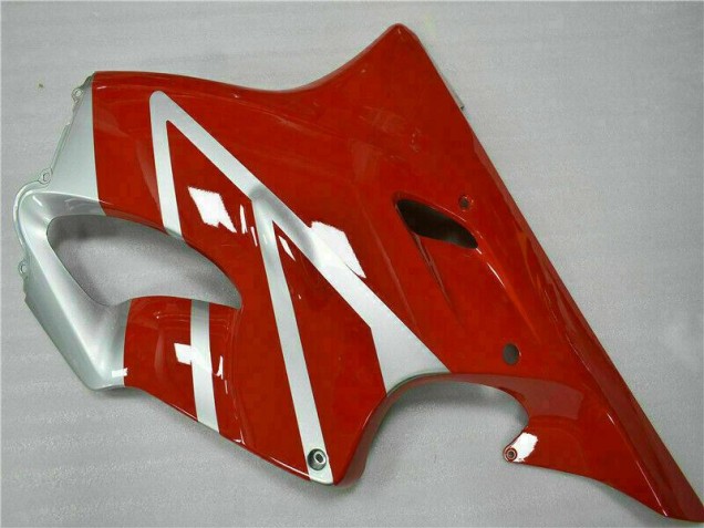 CBR 600 F4i 01-03 Motorrad Vollverkleidung - Rot Silber CBR 600 F4i 01-03 Motorrad Vollverkleidung - Rot Silber