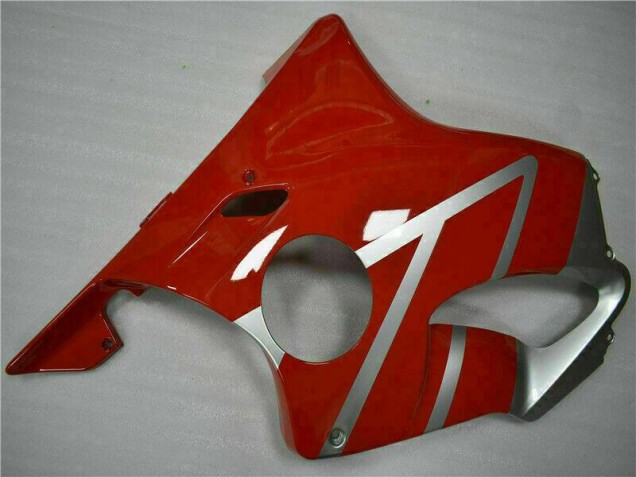 CBR 600 F4i 01-03 Motorrad Vollverkleidung - Rot Silber CBR 600 F4i 01-03 Motorrad Vollverkleidung - Rot Silber