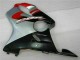 CBR 600 F4i 04-07 Motorrad Verkleidung - Rot Silber CBR 600 F4i 04-07 Motorrad Verkleidung - Rot Silber