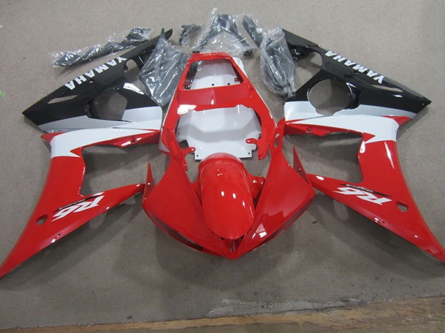 R6 03-05 Motorrad Verkleidungen - Rot Weiß Aufkleber R6 03-05 Motorrad Verkleidungen - Rot Weiß Aufkleber