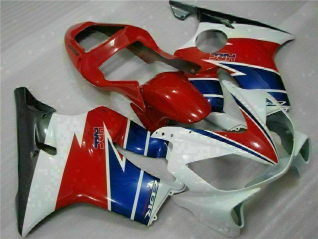 CBR 600 F4i 01-03 Motorrad Verkleidungen - Rot Weiß Blau CBR 600 F4i 01-03 Motorrad Verkleidungen - Rot Weiß Blau