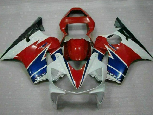 CBR 600 F4i 01-03 Motorrad Verkleidungen - Rot Weiß Blau CBR 600 F4i 01-03 Motorrad Verkleidungen - Rot Weiß Blau