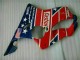 CBR 600 F4i 01-03 Motorrad Verkleidungen - Rot Weiß Blau Castrol Cycle World CBR 600 F4i 01-03 Motorrad Verkleidungen - Rot Weiß Blau Castrol Cycle World