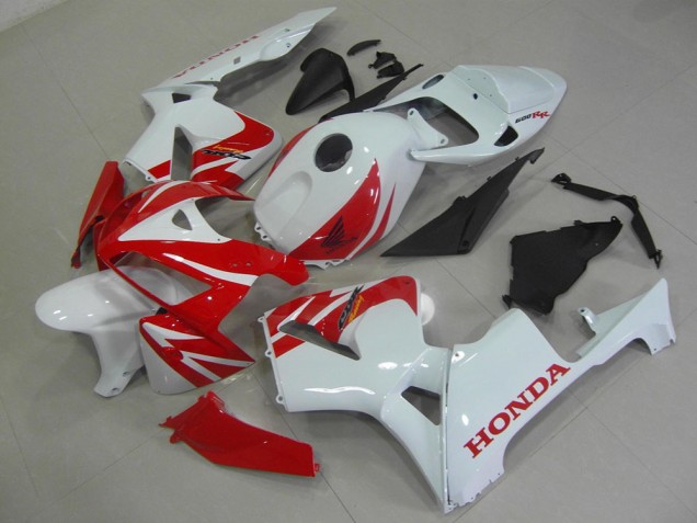 CBR 600 RR 05-06 Motorrad Verkleidung - Rot Weiß CBR 600 RR 05-06 Motorrad Verkleidung - Rot Weiß