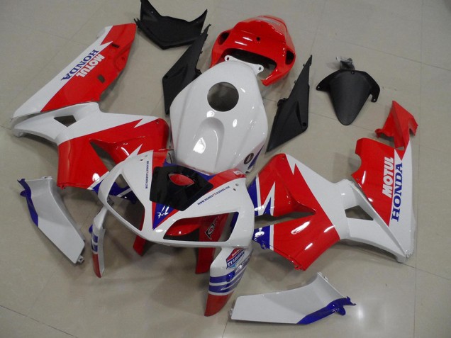 CBR 600 RR 05-06 Motorrad Verkleidungen - Rot Weiß CBR 600 RR 05-06 Motorrad Verkleidungen - Rot Weiß