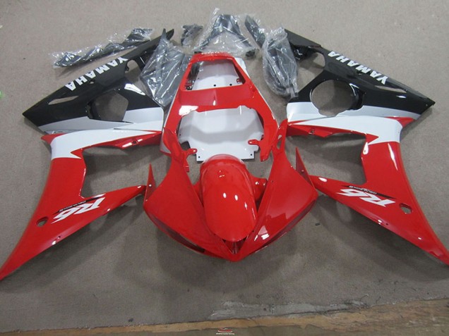 R6 03-05 Motorrad Verkleidungen & Plastik - Rot Weiß R6 03-05 Motorrad Verkleidungen & Plastik - Rot Weiß