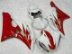 R6 06-07 Motorrad Verkleidungen - Rot Weiß R6 06-07 Motorrad Verkleidungen - Rot Weiß
