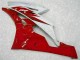 R6 06-07 Motorrad Verkleidungen - Rot Weiß R6 06-07 Motorrad Verkleidungen - Rot Weiß