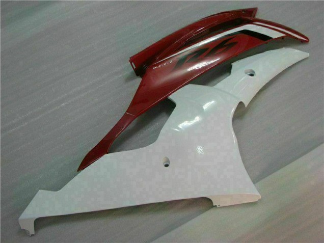 R6 08-16 Motorrad Verkleidungen - Rot Weiß R6 08-16 Motorrad Verkleidungen - Rot Weiß
