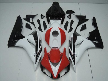 CBR 1000 RR 06-07 Motorrad Verkleidung - Rot Weiß Schwarz