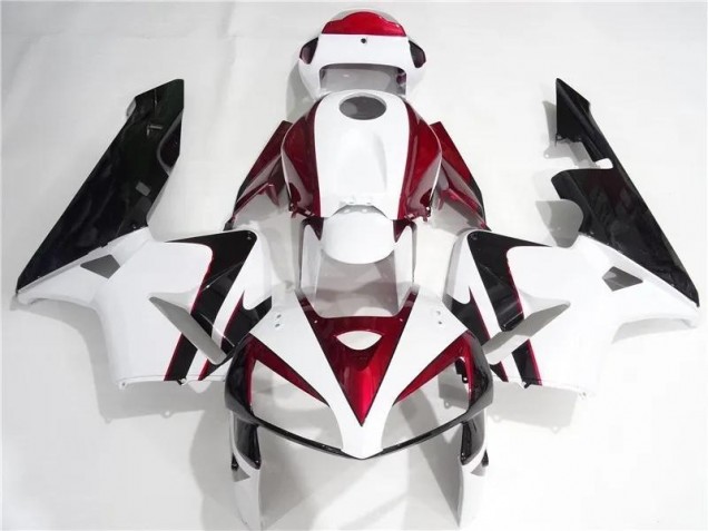 CBR 600 RR 05-06 Motorrad Verkleidungen - Rot Weiß Schwarz CBR 600 RR 05-06 Motorrad Verkleidungen - Rot Weiß Schwarz