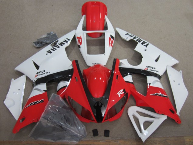 R1 09-11 Motorrad Verkleidungen - Rot Weiß Schwarz R1 09-11 Motorrad Verkleidungen - Rot Weiß Schwarz