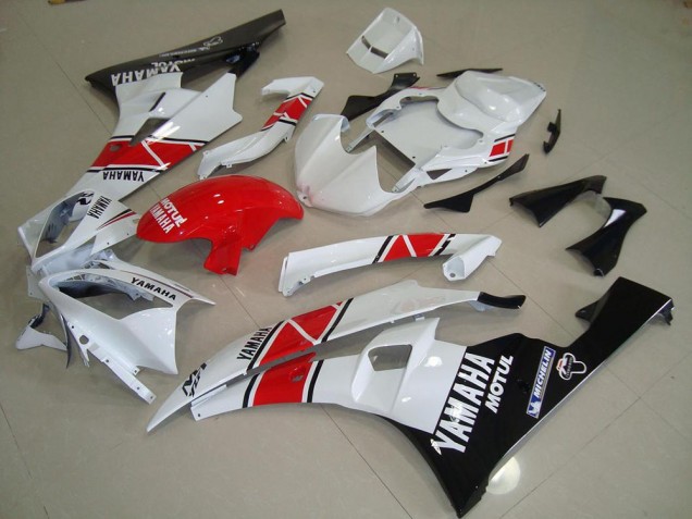 R6 06-07 Motorrad Verkleidung - Rot Weiß Schwarz R6 06-07 Motorrad Verkleidung - Rot Weiß Schwarz