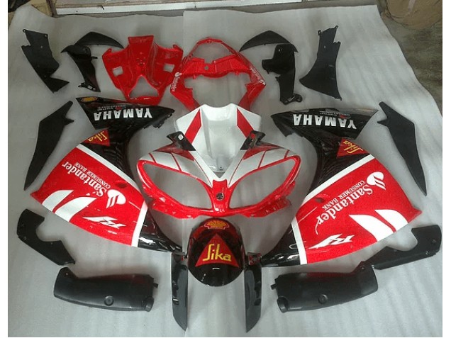 R1 09-11 Motorrad Verkleidungen - Rot Weiß Und Schwarz Grafik R1 09-11 Motorrad Verkleidungen - Rot Weiß Und Schwarz Grafik
