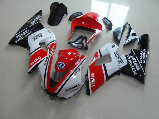 R1 00-01 Motorrad Verkleidungen - Rot Weiß Yamalube Rennen R1 00-01 Motorrad Verkleidungen - Rot Weiß Yamalube Rennen