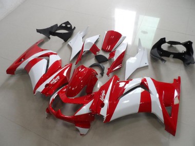 ZX 250R 08-12 Motorrad Verkleidungen - Rot Weiß