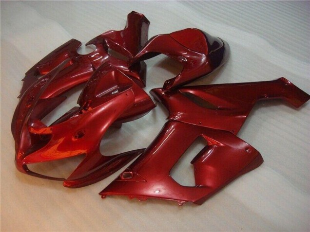 ZX6R 05-06 Motorrad Verkleidungen - Rot ZX6R 05-06 Motorrad Verkleidungen - Rot