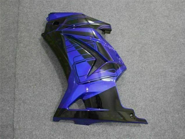 EX250 08-12 Motorrad Verkleidung - Schwarz Blau EX250 08-12 Motorrad Verkleidung - Schwarz Blau