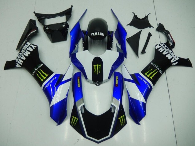R1 15-19 Motorrad Verkleidungen - Schwarz Blaus Monster R1 15-19 Motorrad Verkleidungen - Schwarz Blaus Monster