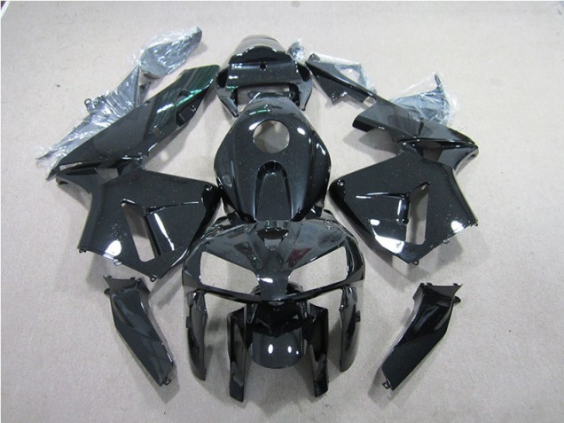 CBR 600 RR 05-06 Motor Verkleidungen - Schwarz CBR 600 RR 05-06 Motor Verkleidungen - Schwarz