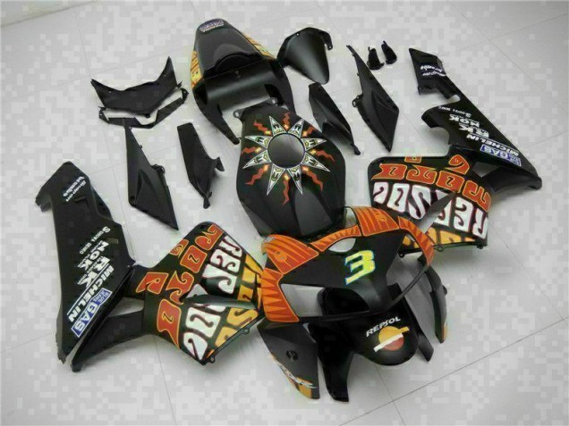 CBR 600 RR 05-06 Verkleidungen - Schwarz CBR 600 RR 05-06 Verkleidungen - Schwarz