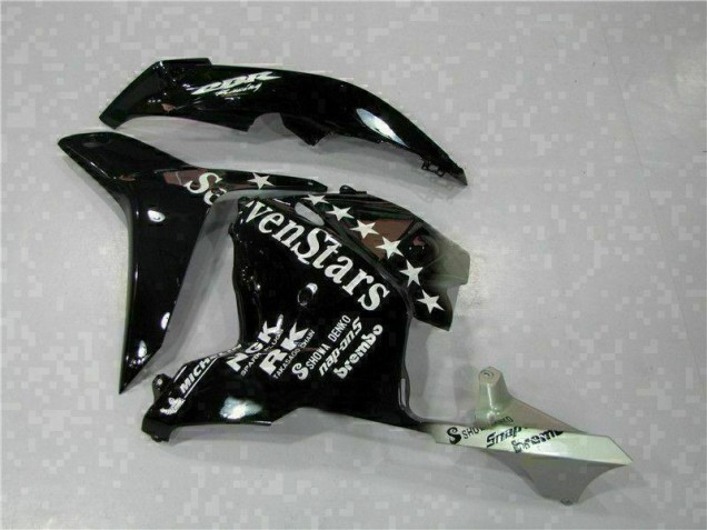 CBR 600 RR 09-12 Motorrad Verkleidungen & Plastik - Schwarz