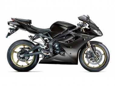 Daytona 675 Triple 09-12 Motorrad Verkleidung - Schwarz