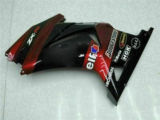 EX250 08-12 Motorrad Verkleidung - Schwarz