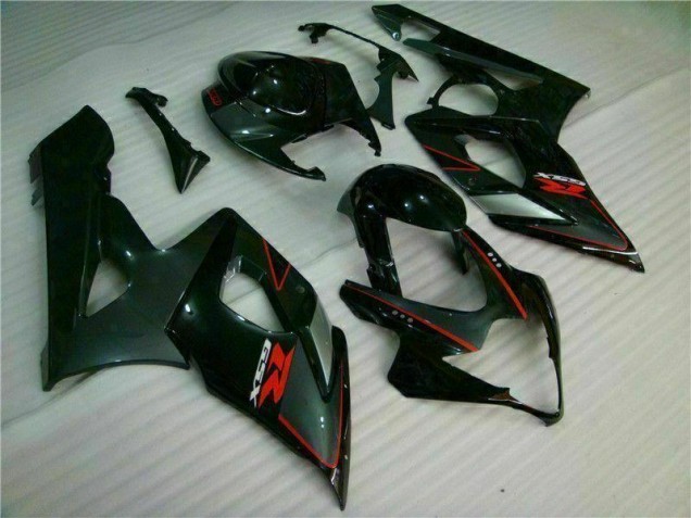 GSXR 1000 K5 05-06 Motorrad Vollverkleidung - Schwarz GSXR 1000 K5 05-06 Motorrad Vollverkleidung - Schwarz