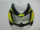 EX250 08-12 Motorrad Verkleidungen - Schwarz Gelb 46 EX250 08-12 Motorrad Verkleidungen - Schwarz Gelb 46