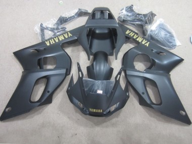 R6 98-02 Motorrad Verkleidungen - Schwarz Gelb Aufkleber