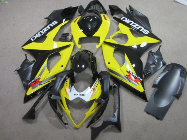 GSXR 1000 K5 05-06 Motorrad Verkleidungen - Schwarz Gelb GSXR 1000 K5 05-06 Motorrad Verkleidungen - Schwarz Gelb
