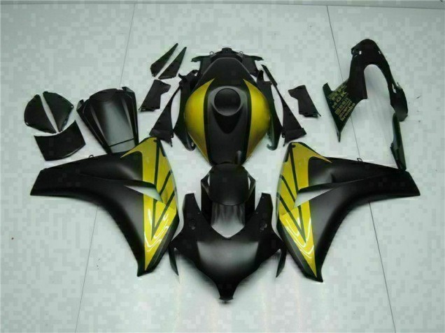 CBR 1000 RR 08-11 Motorrad Verkleidungen - Schwarz Gold CBR 1000 RR 08-11 Motorrad Verkleidungen - Schwarz Gold