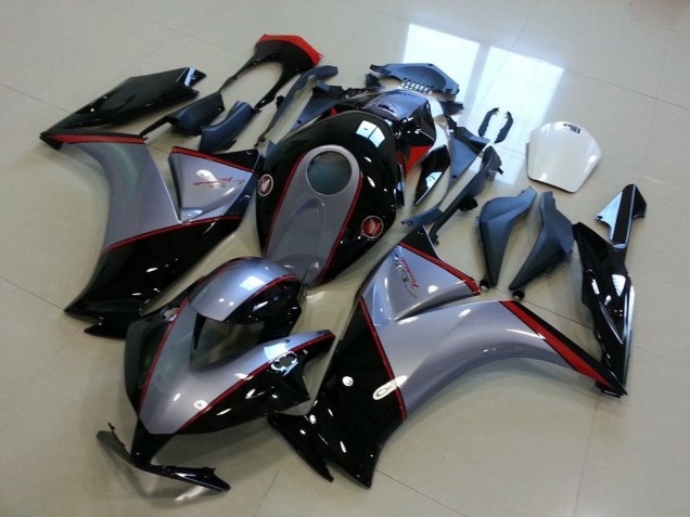 CBR 1000 RR 12-16 Motorrad Verkleidungen - Schwarz Grau CBR 1000 RR 12-16 Motorrad Verkleidungen - Schwarz Grau
