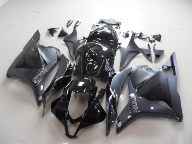 CBR 600 RR 09-12 Motorrad Verkleidungen - Schwarz Grau CBR 600 RR 09-12 Motorrad Verkleidungen - Schwarz Grau