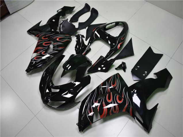 ZX10R 06-07 Motorrad Verkleidungen - Schwarz Grau Rot ZX10R 06-07 Motorrad Verkleidungen - Schwarz Grau Rot