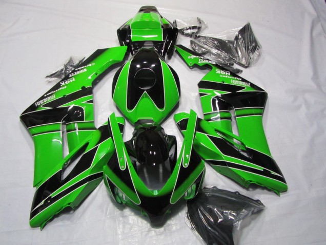 CBR 1000 RR 04-05 Motorrad Verkleidungen - Schwarz Grün CBR 1000 RR 04-05 Motorrad Verkleidungen - Schwarz Grün