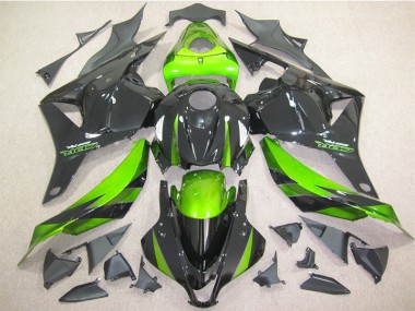 CBR 600 RR 09-12 Motorrad Vollverkleidung - Schwarz Grün